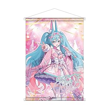 Amazon.co.jp: 初音ミク あやかしステージ タペストリー 玉兎
